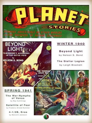 cover image of PLANET STORIES [ Collection no. 1--Winter 1940 / Spring 1941 ]